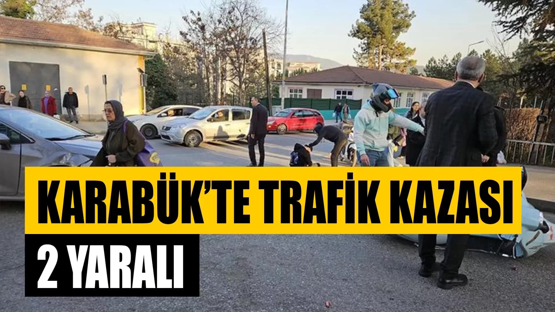 Karabük’te Trafik Kazası: 2 Yaralı
