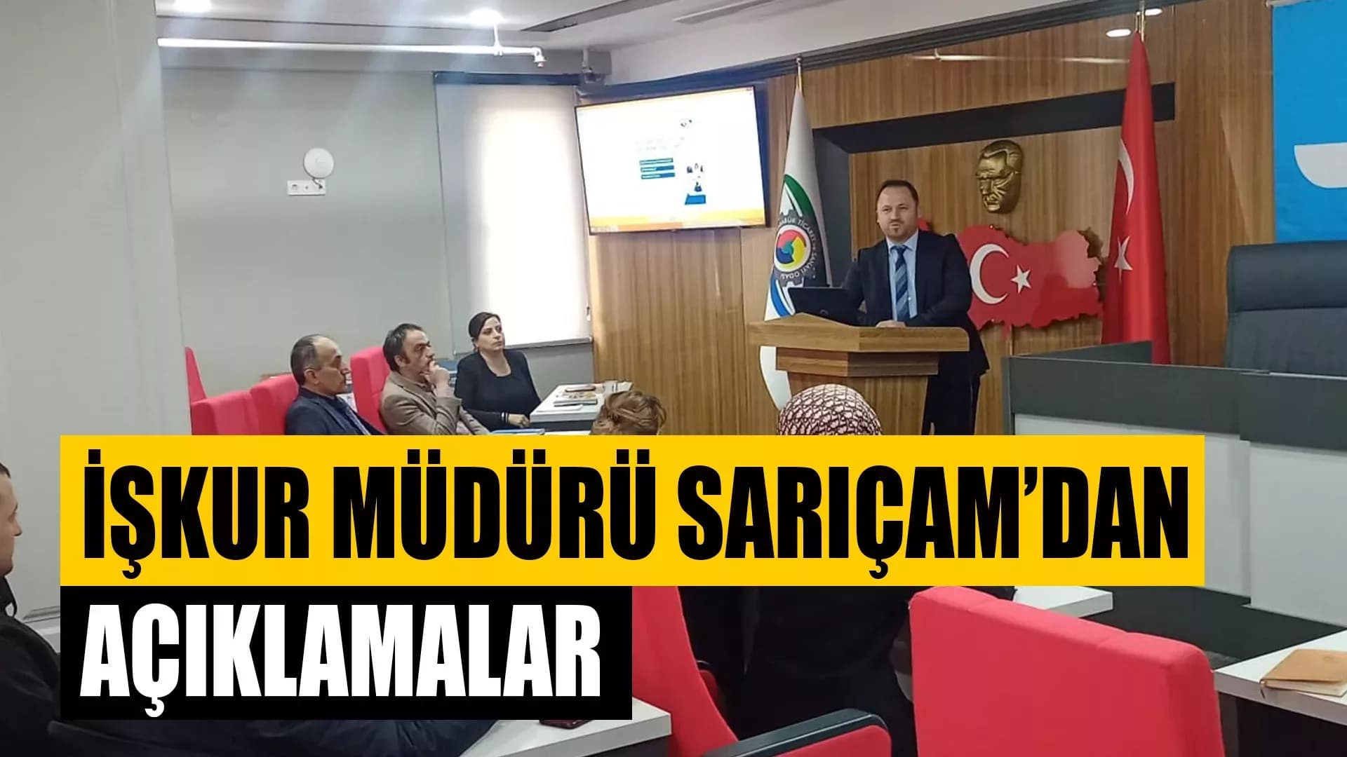 Sarıçam, "Nitelikli eleman karşılamaya yönelik olarak işbaşı eğitim programlarını düzenliyoruz"