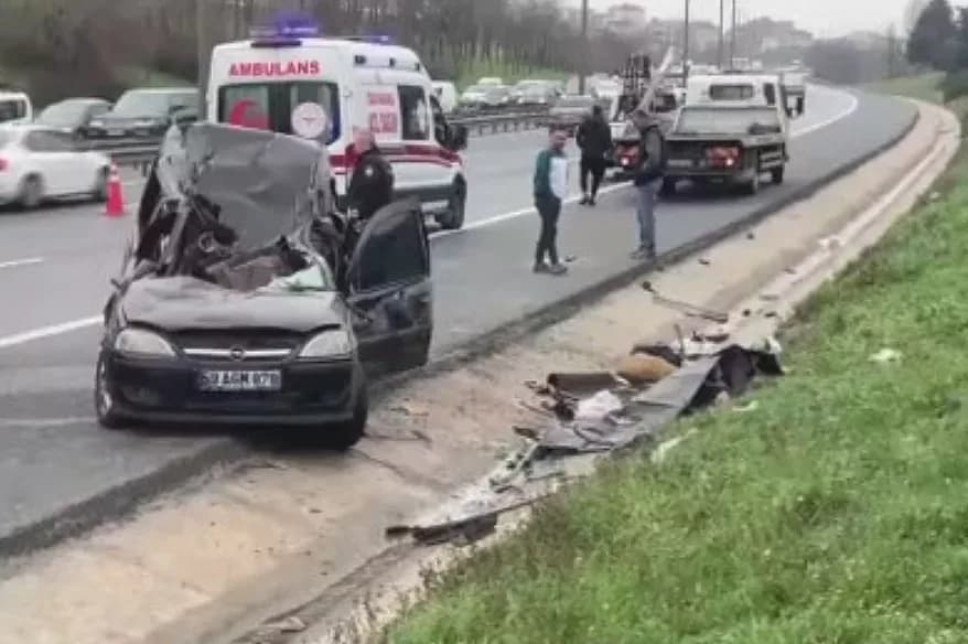 Avcılar’da zincirleme kaza: 2 ölü, 4 yaralı