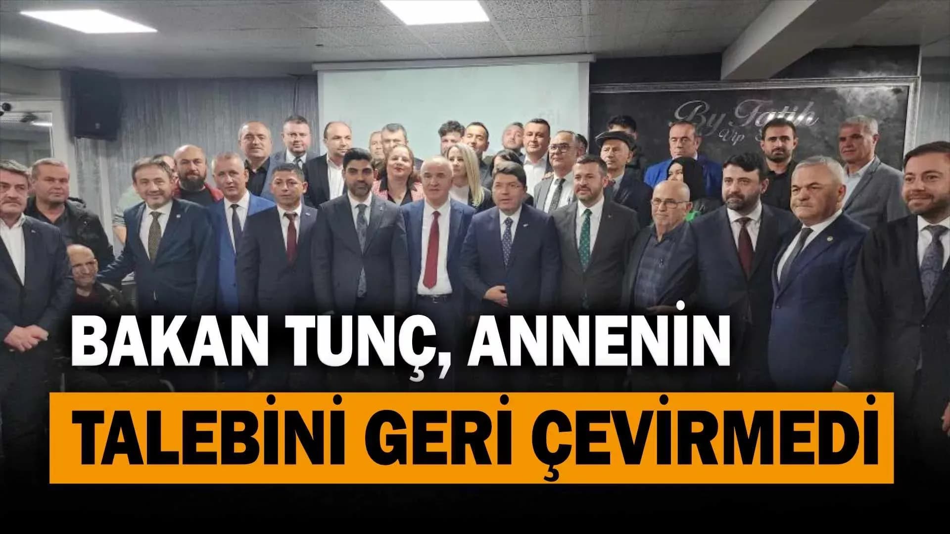 Bakan Tunç, çocuğu çölyak hastası olan annenin talebini geri çevirmedi