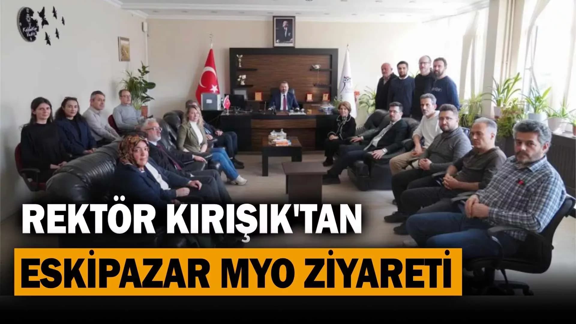 Rektör Kırışık’ın akademik birimlere ziyaretleri sürüyor