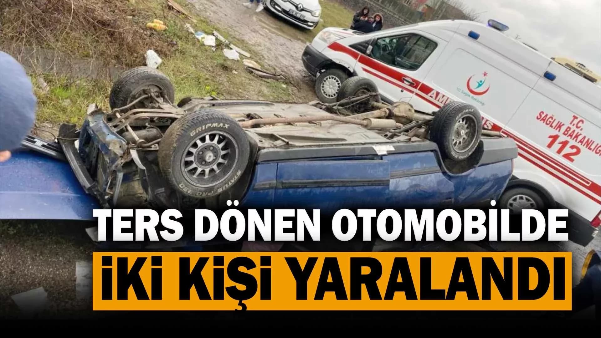 Karabük’te trafik kazası: 2 yaralı