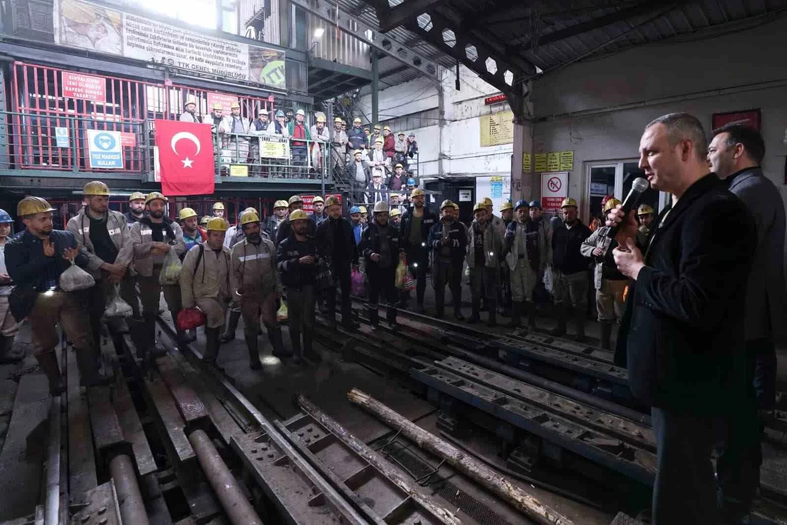 Alan’a madencilerden büyük destek