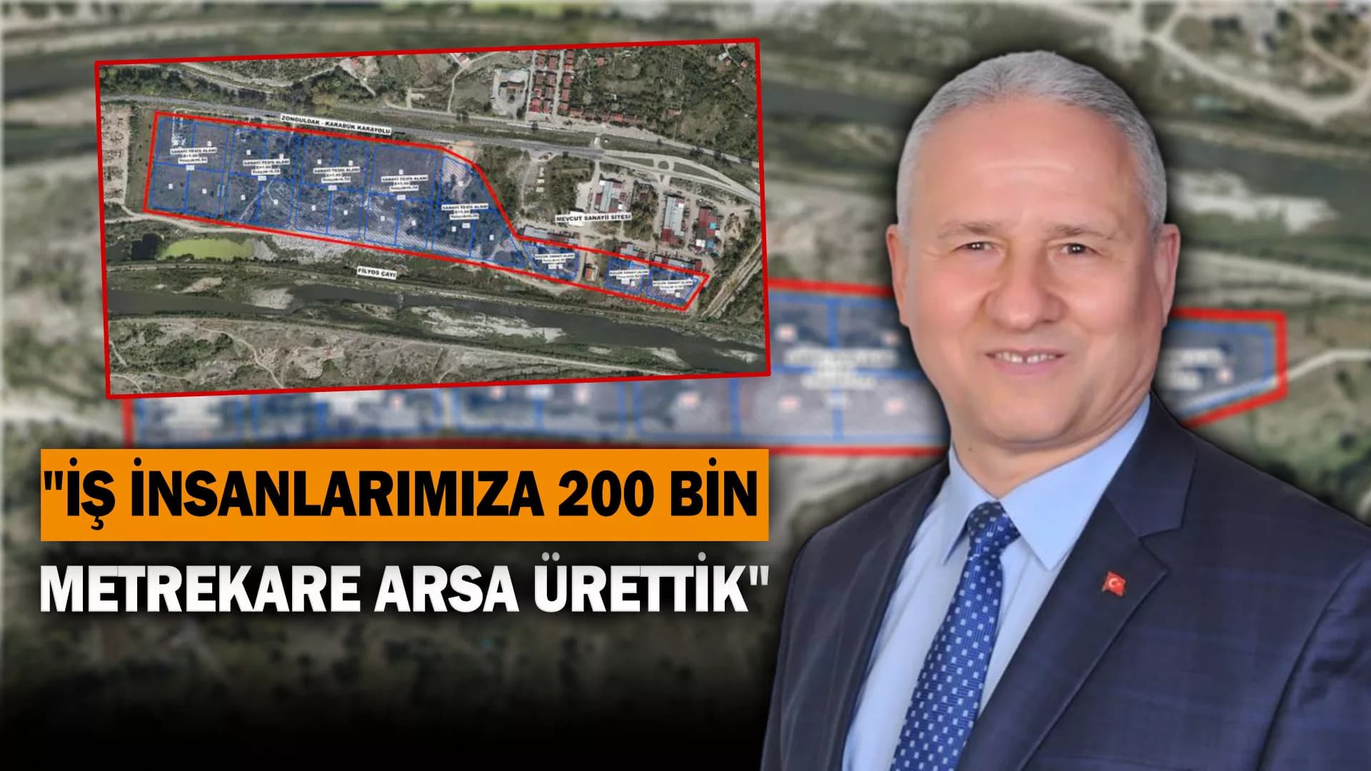 Çaylı: "İş İnsanlarımıza 200 Bin m2 Arsa Ürettik"