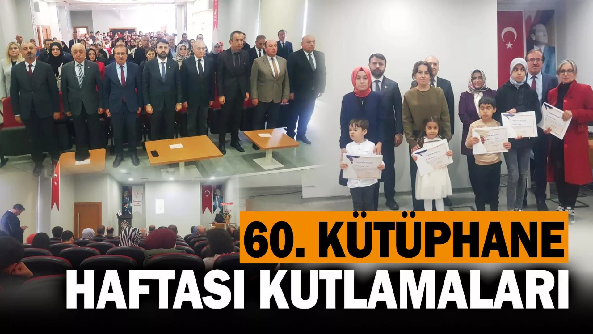 Karabük’te 60. Kütüphane Haftası kutlamaları