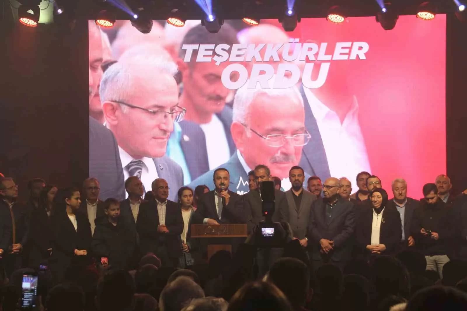 Ordu’da zafer Hilmi Güler’in