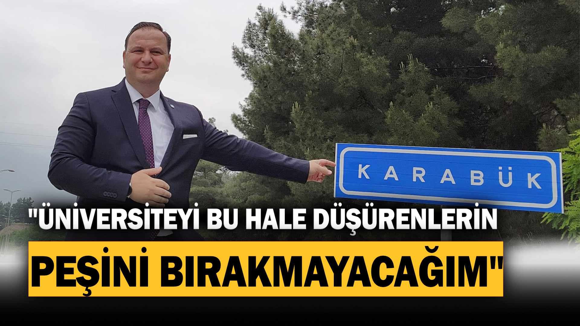Ozan Canyurt'tan Karabük Üniversitesi Açıklaması