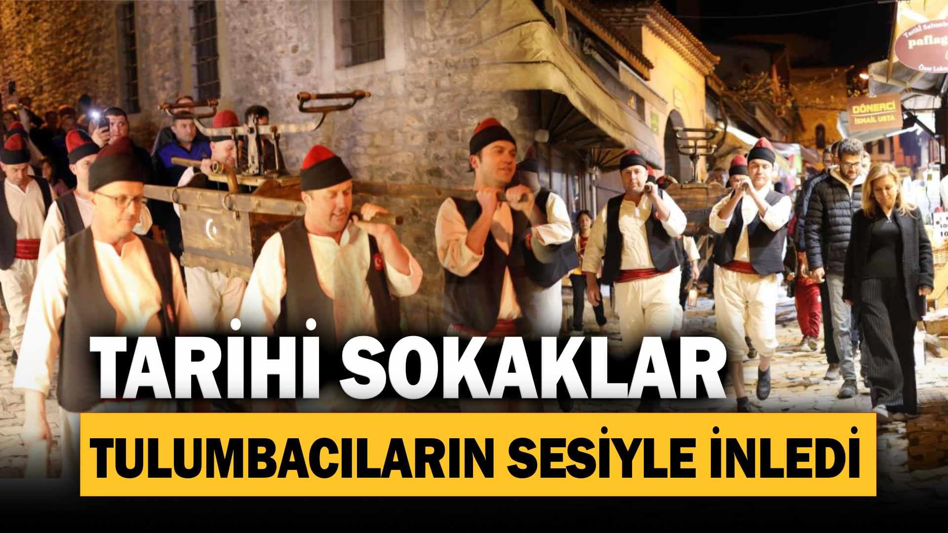 Safranbolu'da tarihi sokaklar tulumbacıların sesleriyle inledi