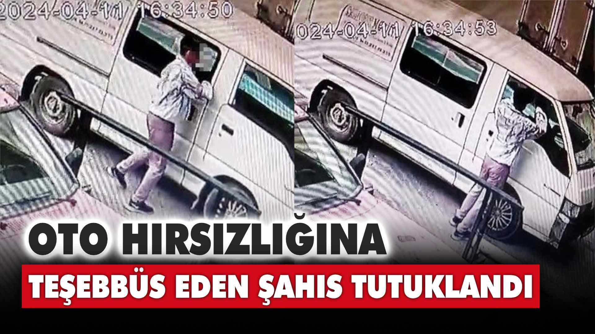 Karabük'te oto hırsızlığına teşebbüs eden şahıs tutuklandı