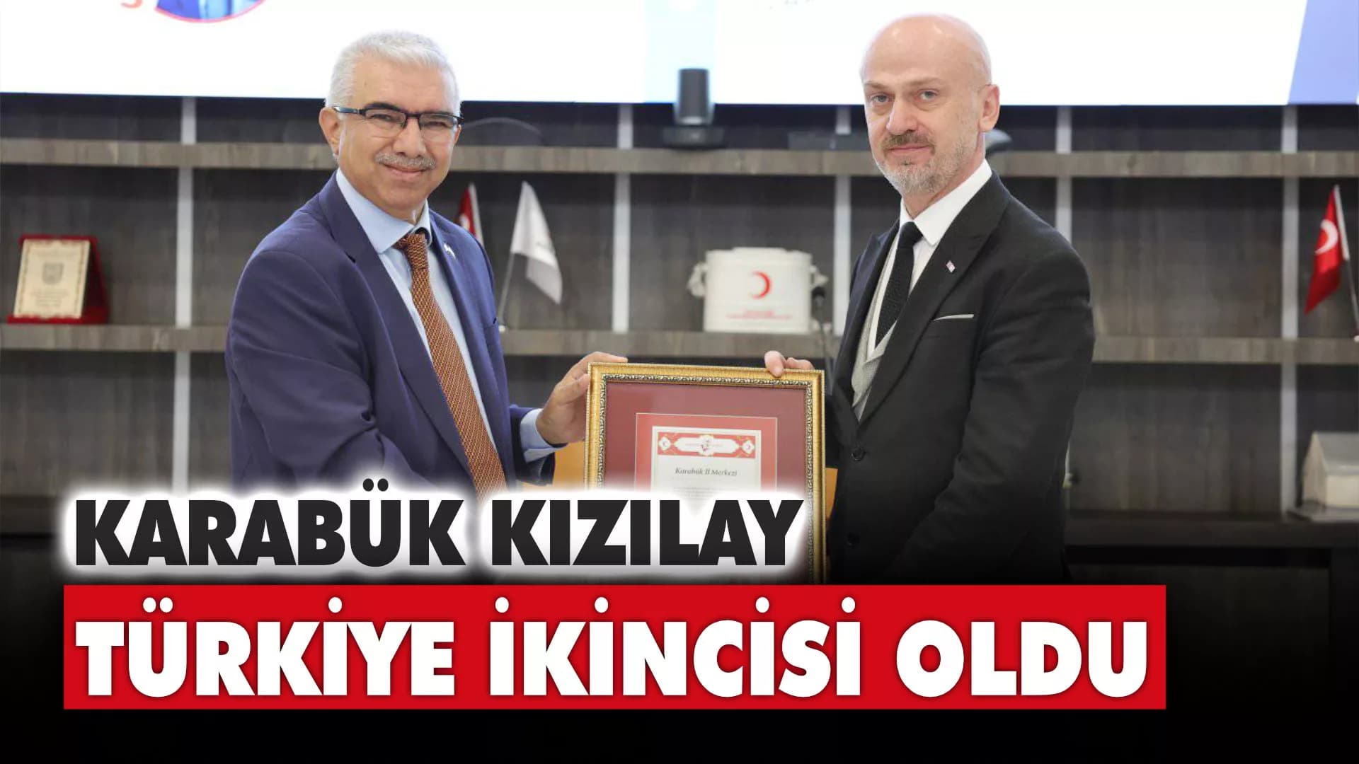 Karabük Kızılay'ı Performansta Türkiye İkincisi Oldu
