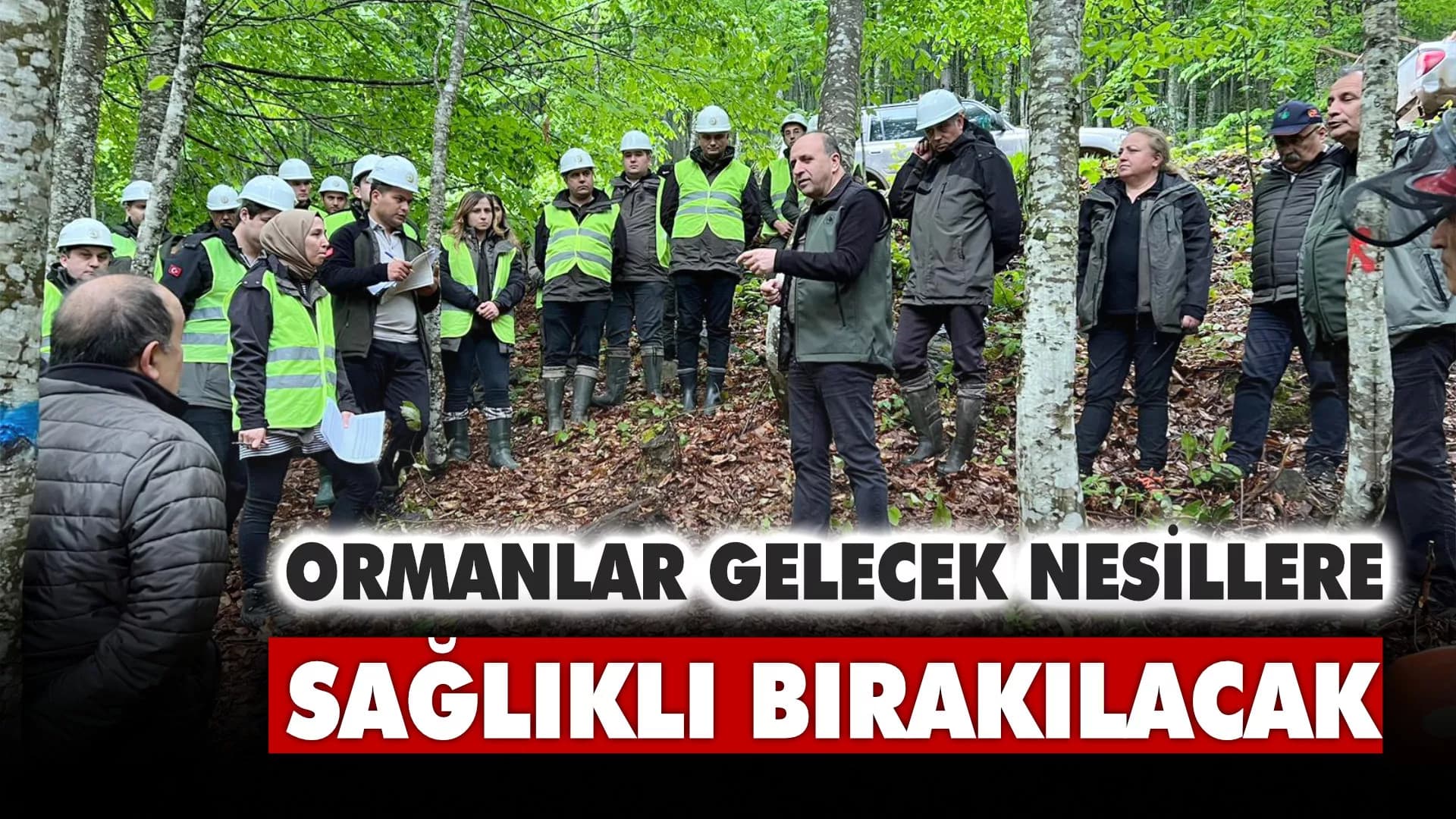Ormanlar Gelecek Nesillere Sağlıklı Bırakılacak
