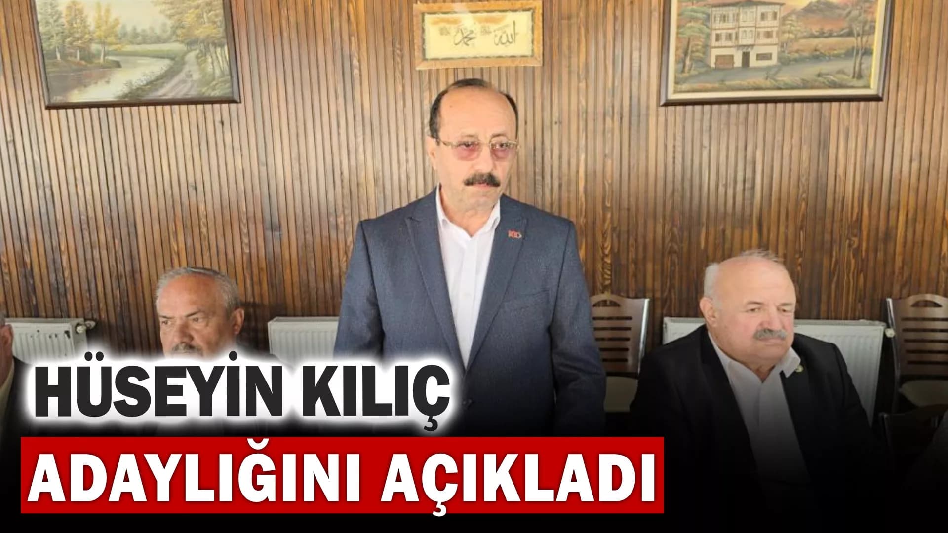 Kılıç, ESOB Başkan Adayı olduğunu açıkladı