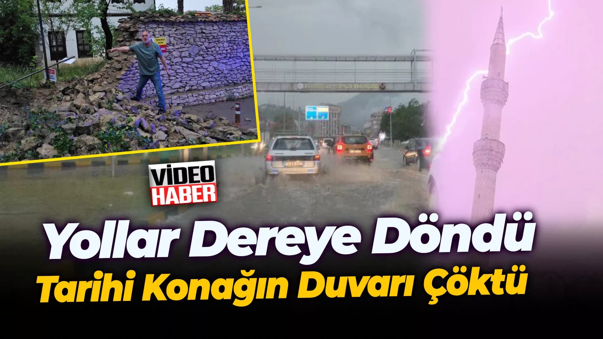 Karabük'te metrekareye 35 kilogram yağış düştü