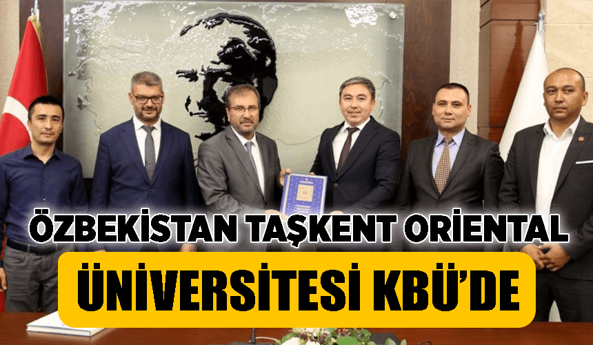 Özbekistan Taşkent Oriental Üniversitesi KBÜ'de
