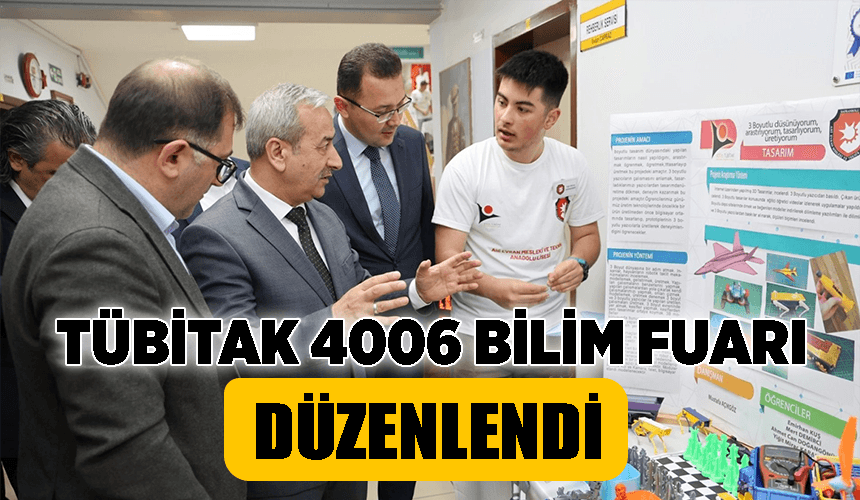Safranbolu'da TÜBİTAK 4006 Bilim Fuarı düzenlendi