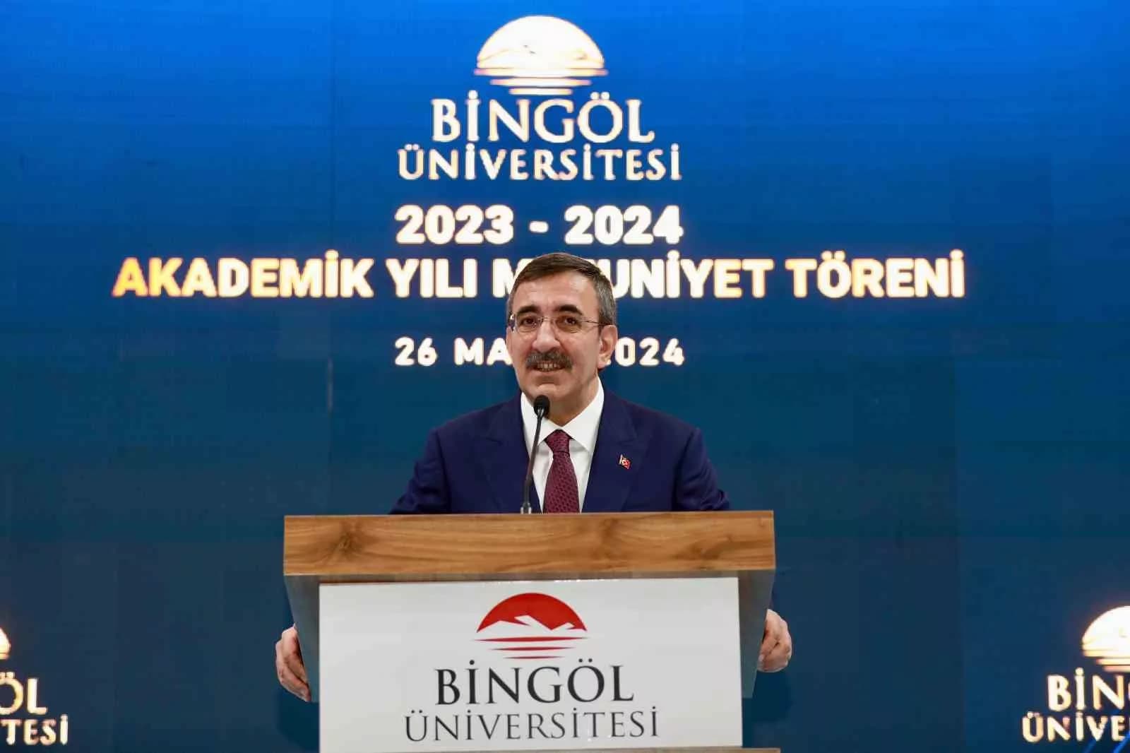 Cumhurbaşkanı Yardımcısı Yılmaz: "22 yılda üniversite sayımız 76’dan 208’e yükseldi"