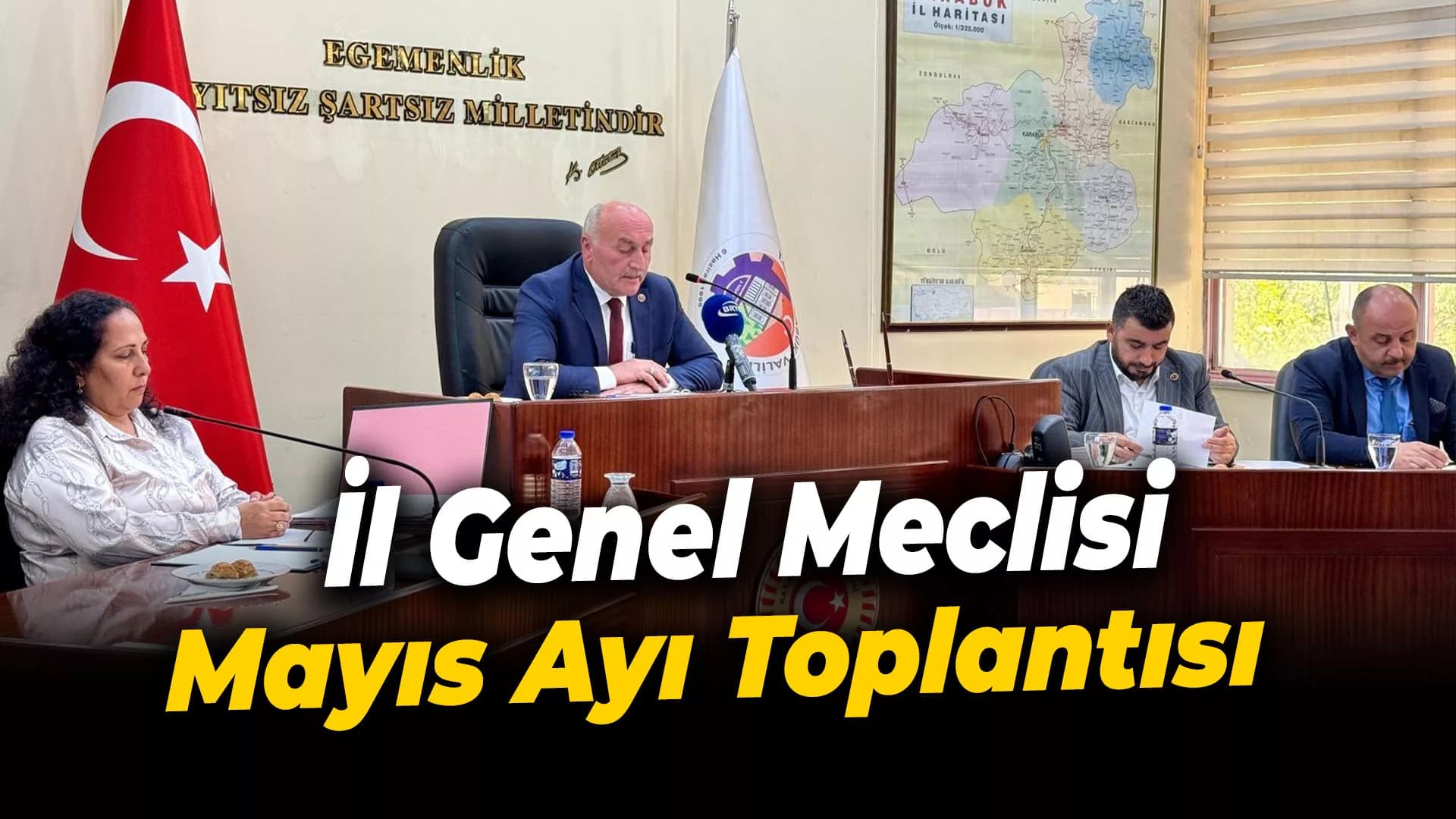 Karabük İl Genel Meclisi Haziran Ayı Toplantısı yapıldı