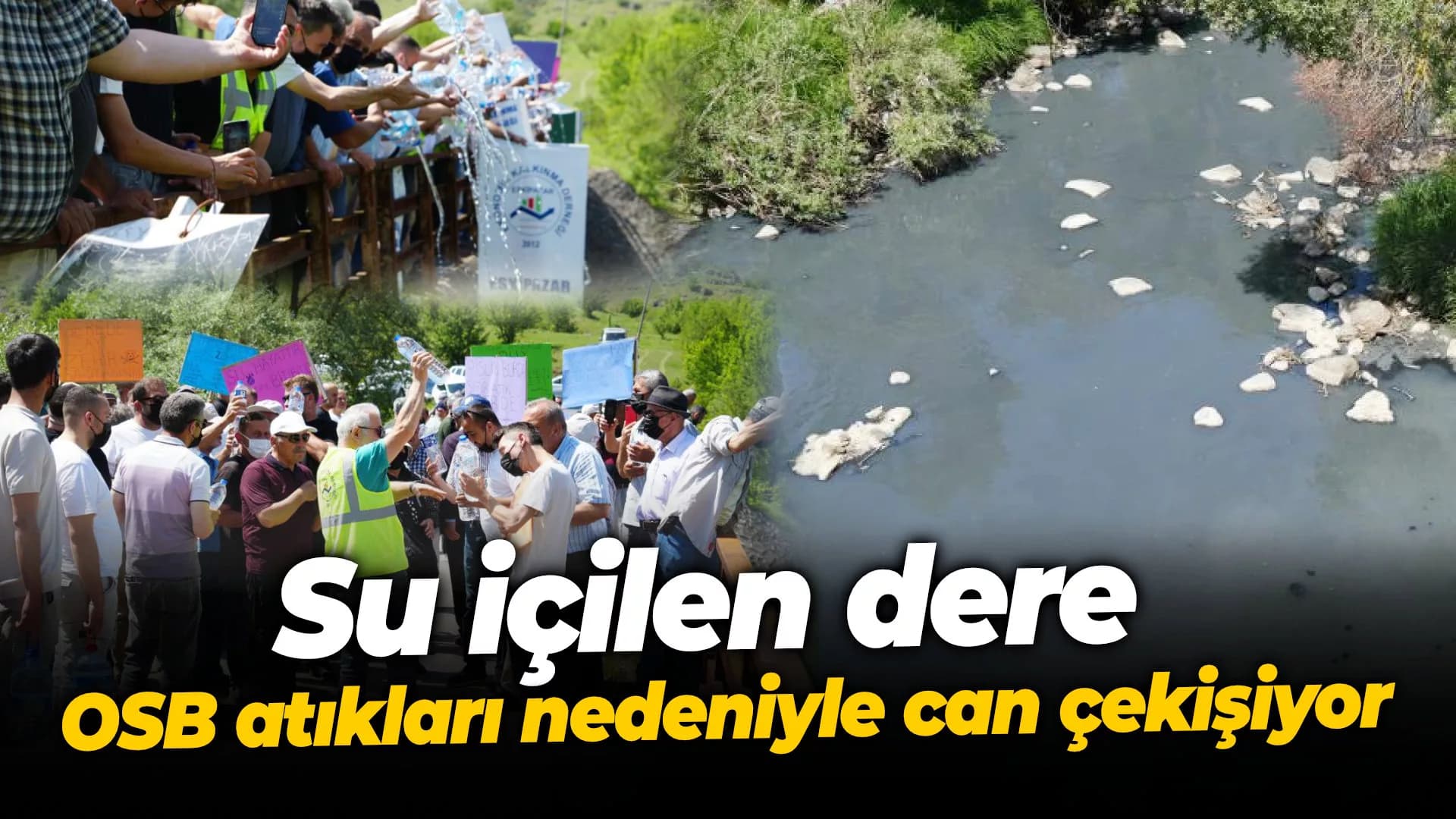 Karabük'ü de İlgilendiren Gerede Çayı İçin Eylem Yapıldı