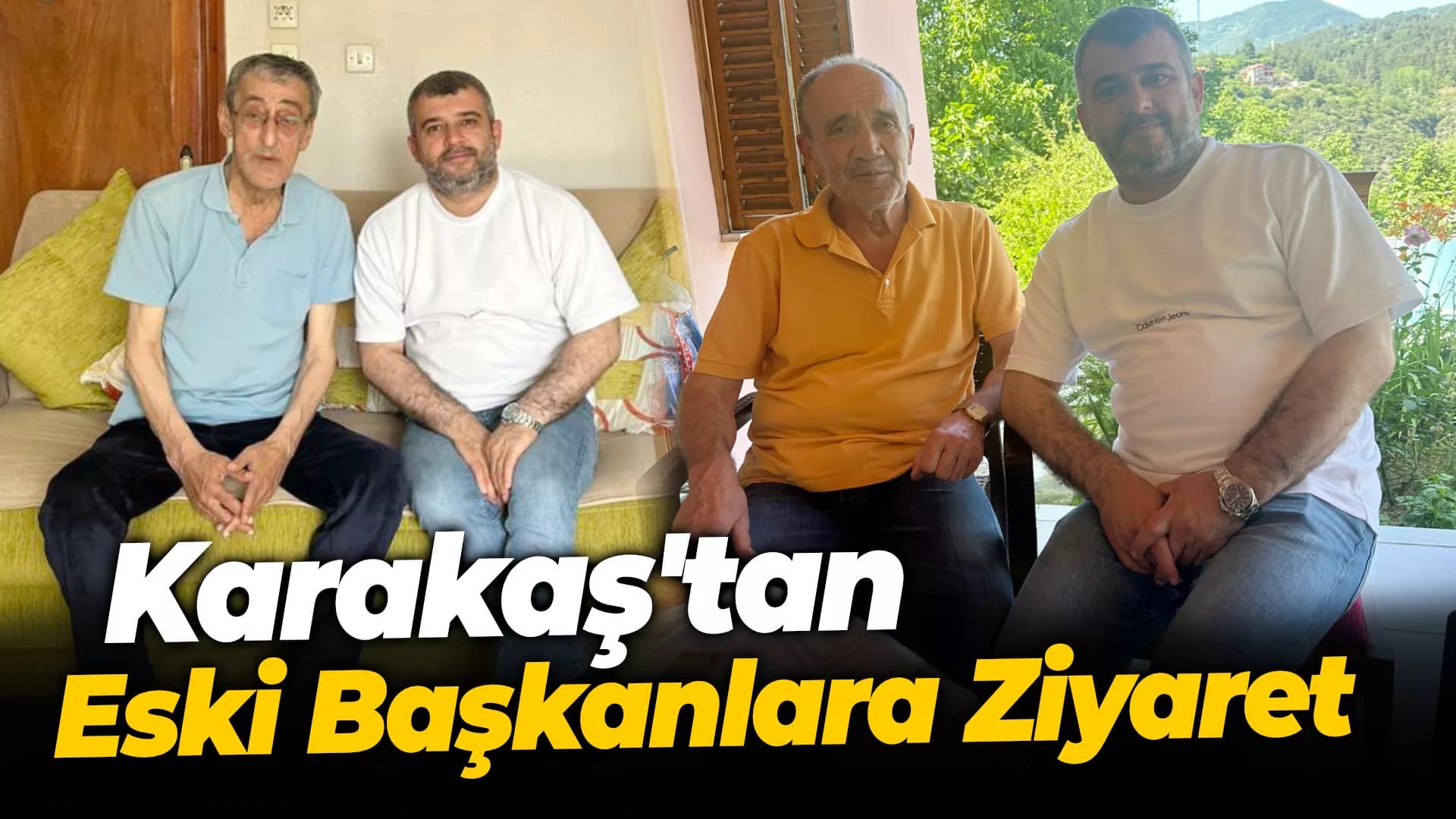 Karakaş'tan Eski Başkanlara Ziyaret