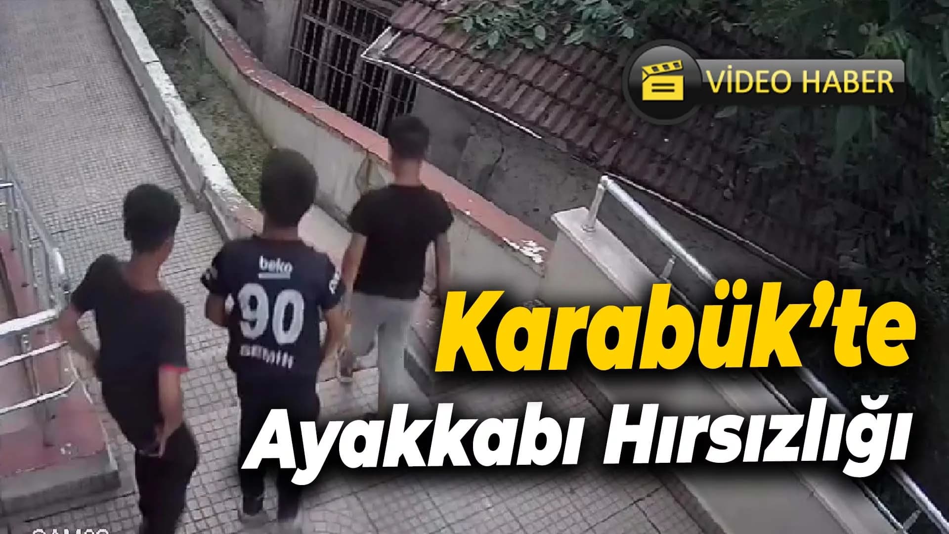 Karabük'te apartmanlara girerek ayakkabıları çaldılar