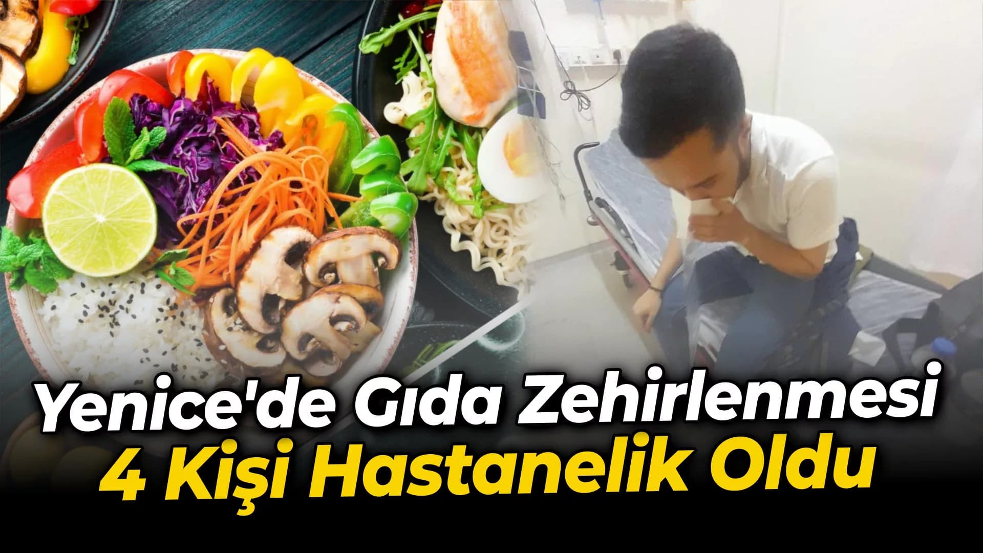 Karabük'te gıda zehirlenmesi: 4 kişi hastanelik oldu