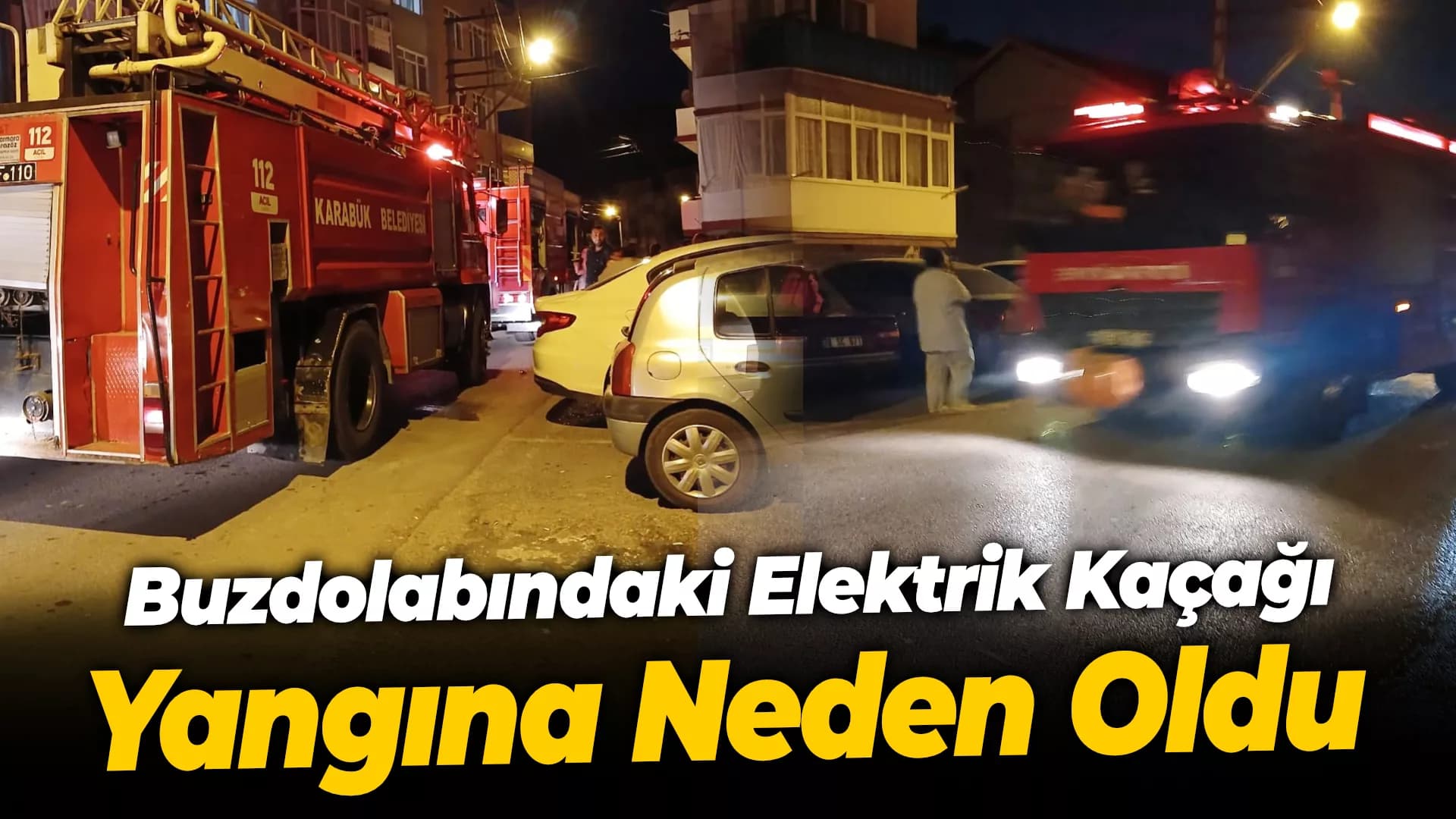 Buzdolabındaki Elektrik Kaçağı Yangın Çıkardı