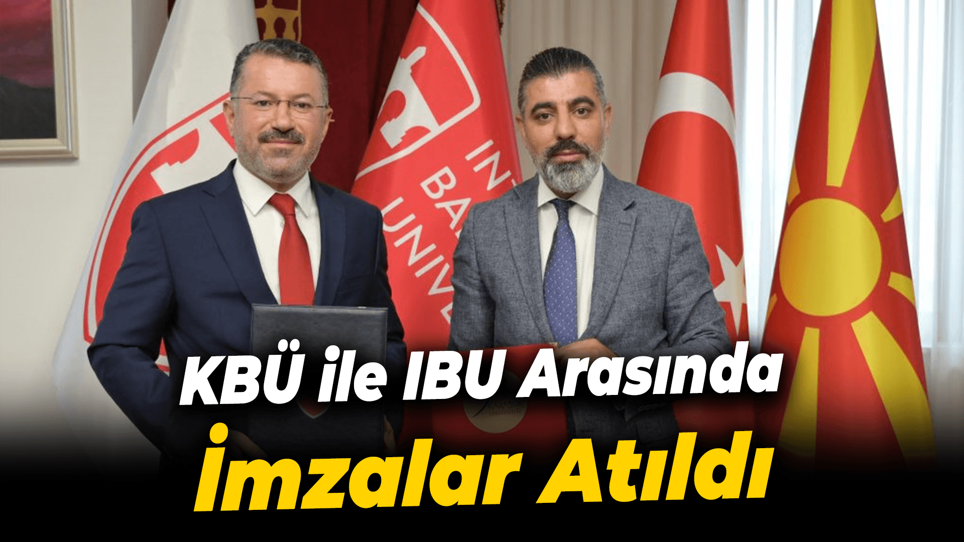 KBÜ ile IBU arasında iş birliği protokolleri imzalandı
