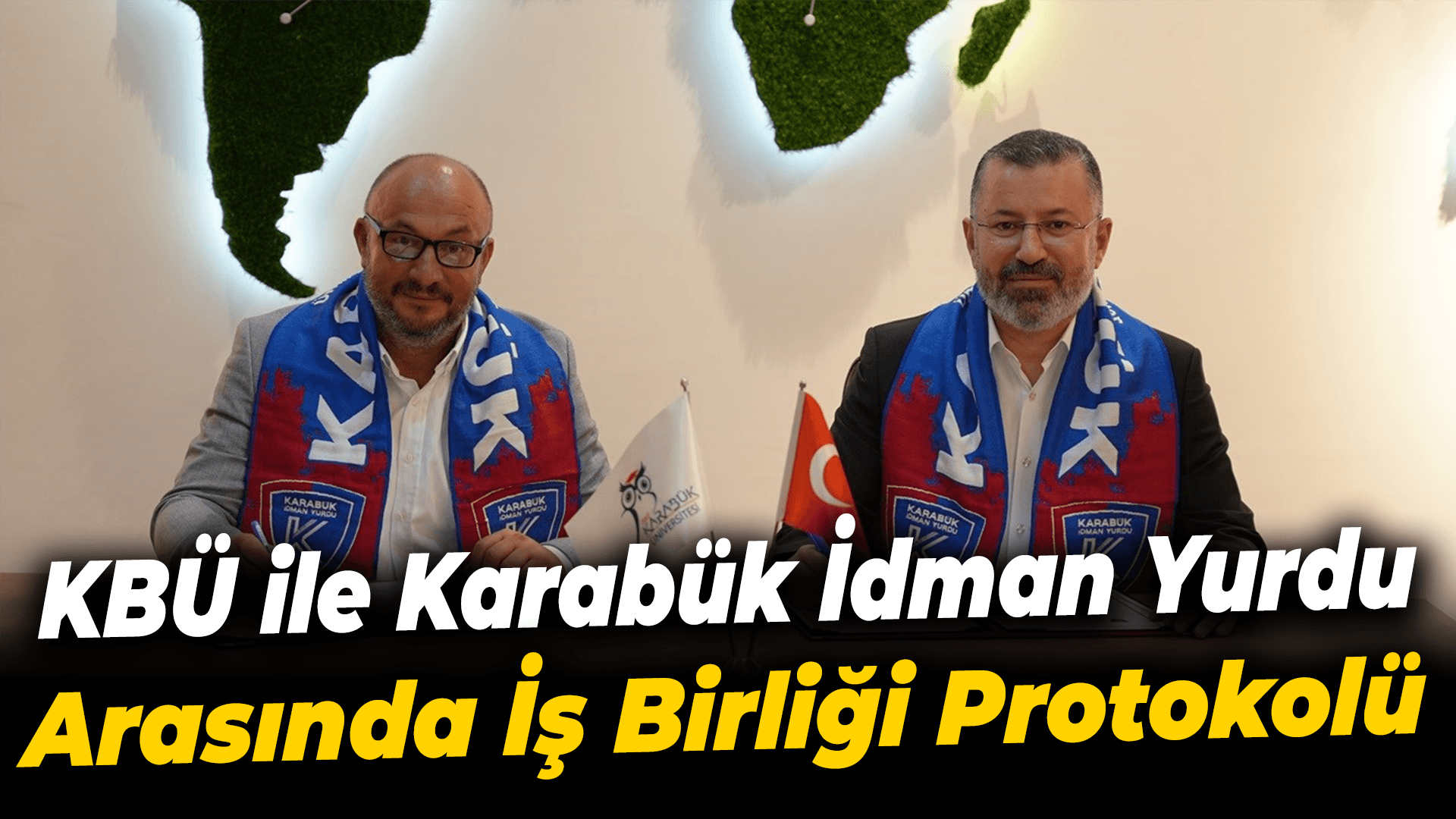 KBÜ ile Karabük İdman Yurdu Spor Kulübü arasında iş birliği protokolü