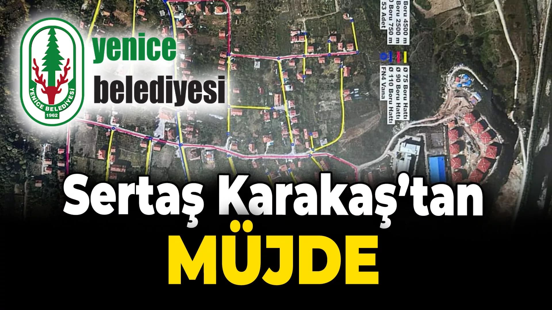 KARAKAŞ'TAN SU HATLARI MÜJDESİ