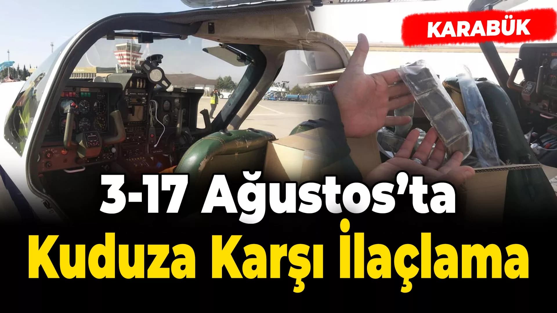 Karabük'te kuduza karşı ilaçlama yapılacak