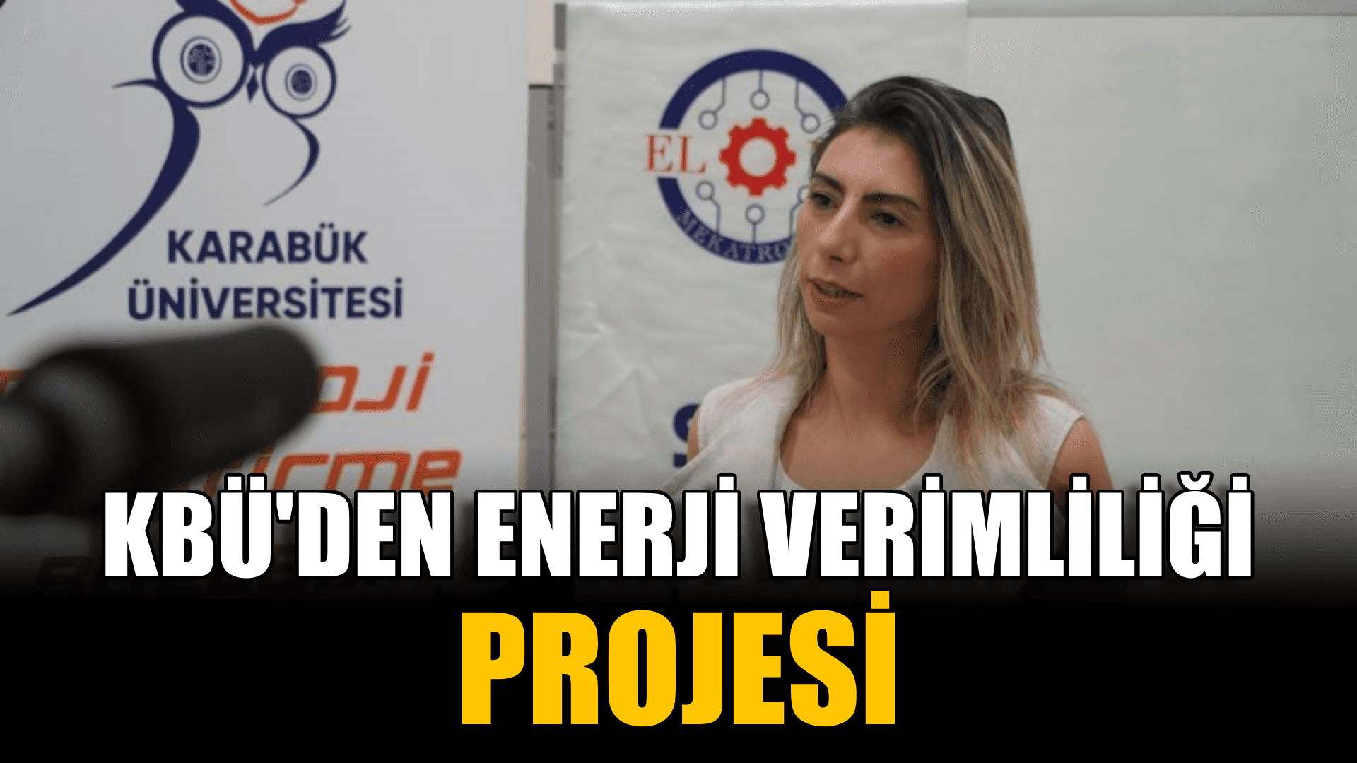 KBÜ TEKNOKENT’te enerji verimliliği üzerine yenilikçi proje