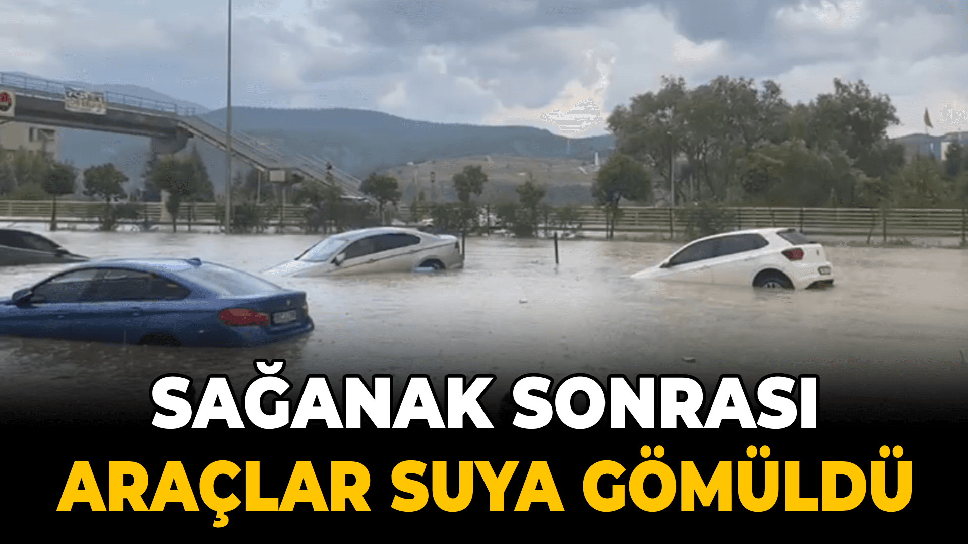 Karabük’te sağanak yağış: Yollar göle döndü, iş yerleri sular altında kaldı