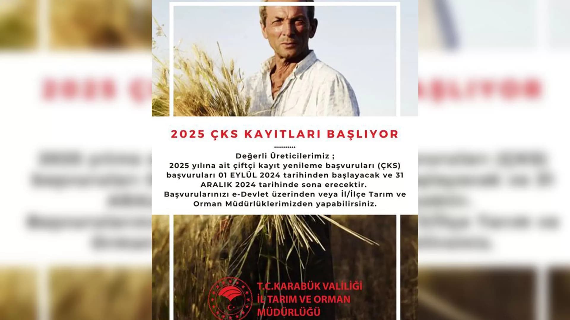 2025 ÇKS Kayıtları Başladı
