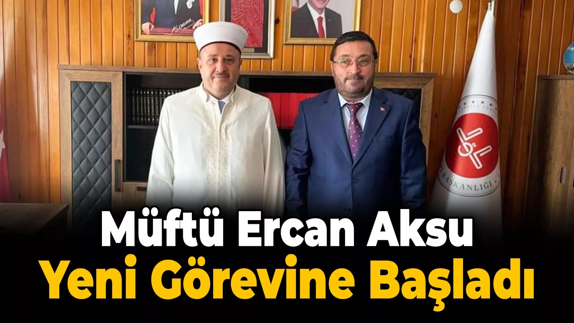 Karabük'ün Eski Müftüsü Görevine Başladı