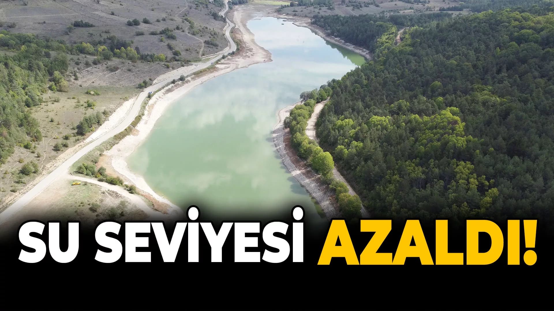Eflani'de Kadıköy Göleti’nin Su Seviyesi Azaldı