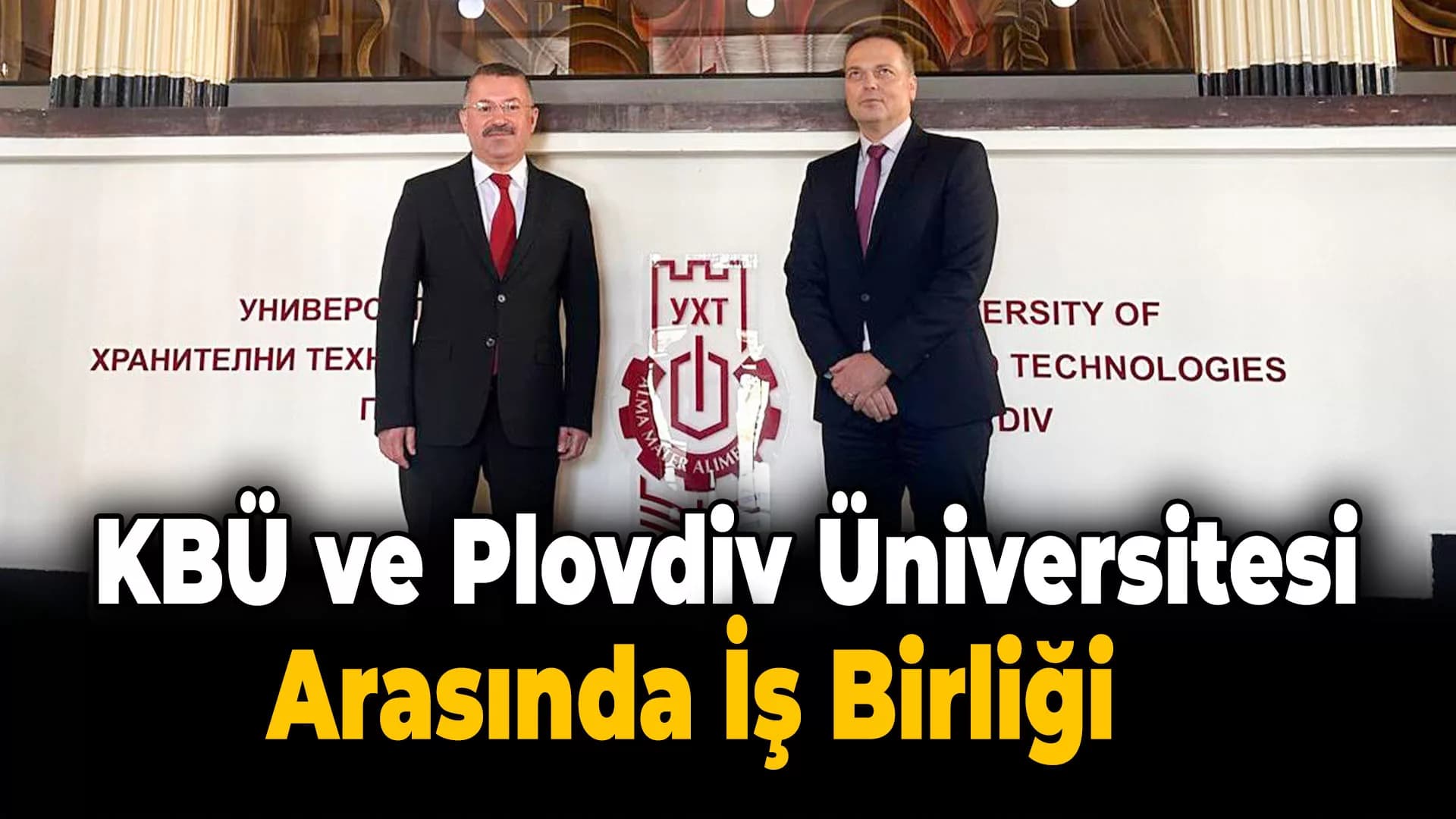 KBÜ 'den Akademik ve Erasmus İş Birliği Protokolü