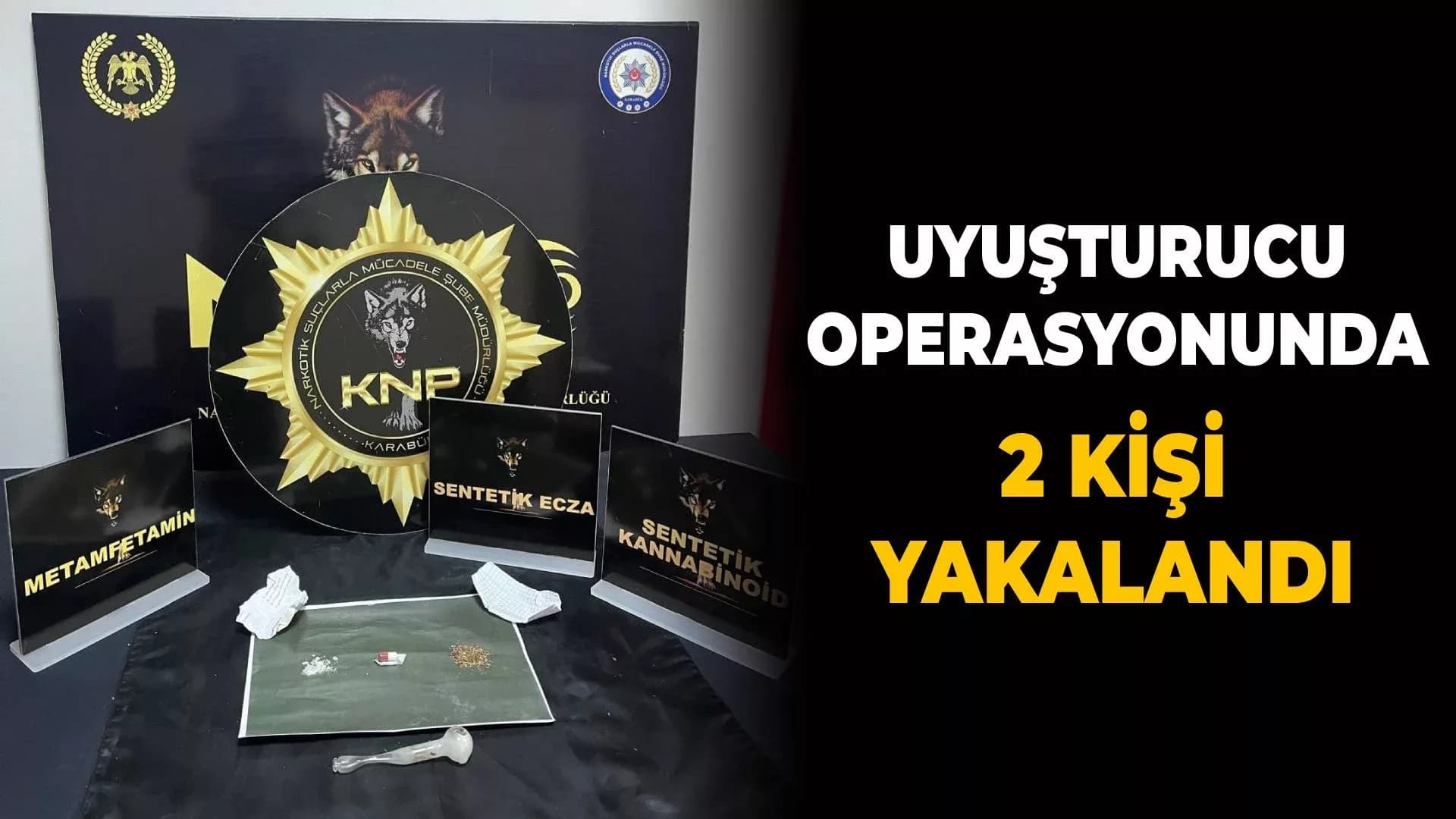 Uyuşturucu operasyonlarında 2 kişi yakalandı
