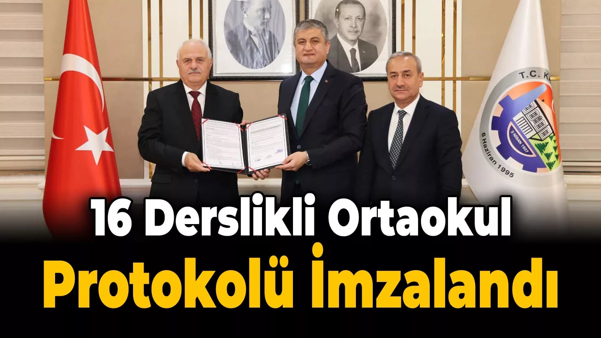 Hayırsever İş İnsanından 16 Derslik Okul
