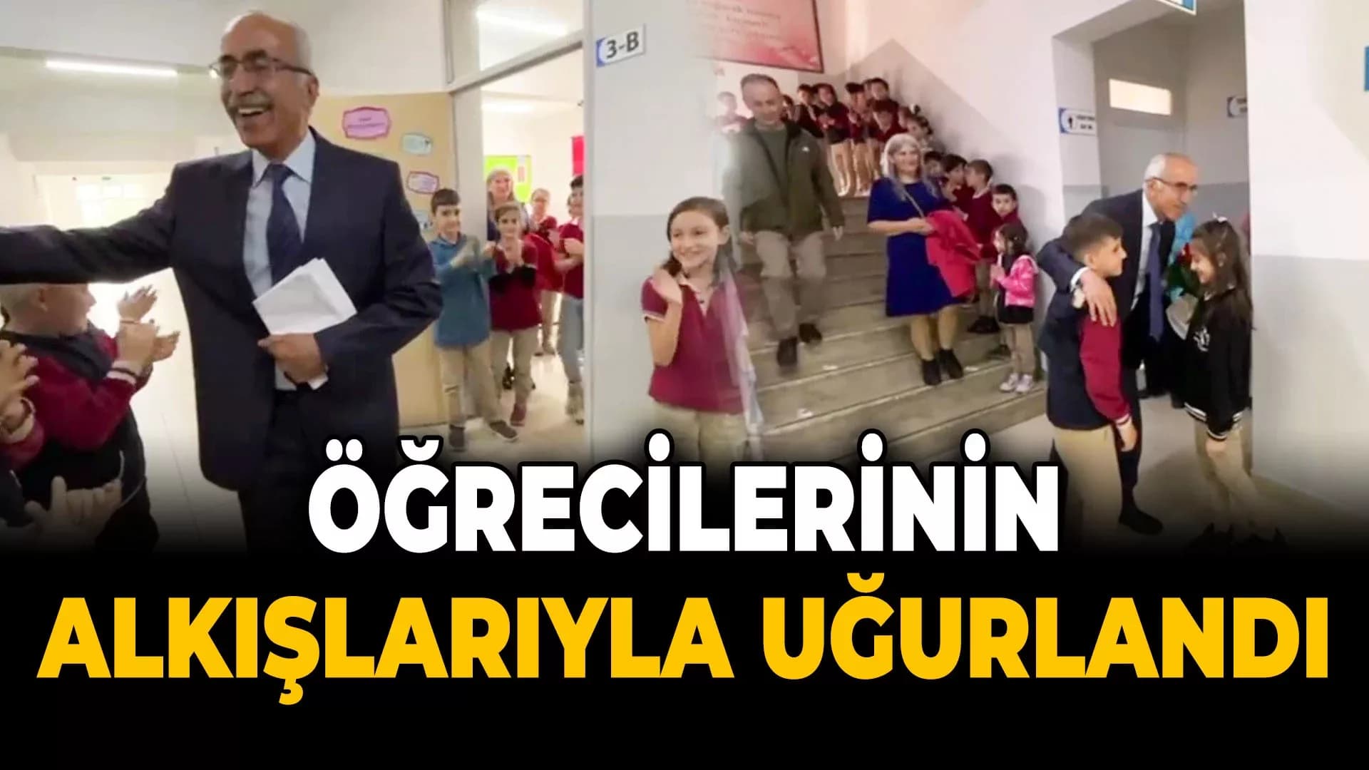 30 Yıllık Meslek Hayatını Öğrencilerinin Alkışlarıyla Noktaladı