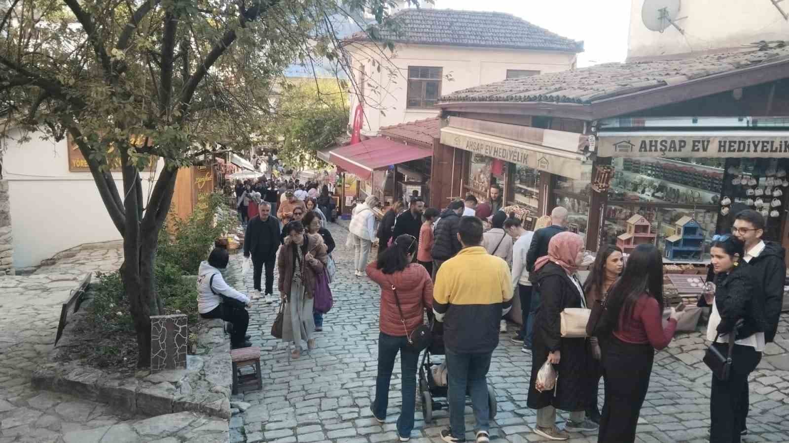 UNESCO kenti Safranbolu’da hafta sonu hareketliliği