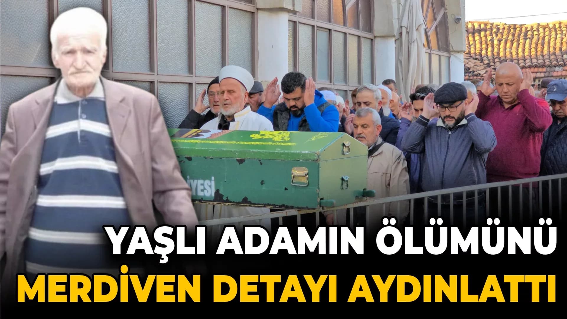 93 yaşındaki yaşlı adamı bal kabağı ile öldürdü