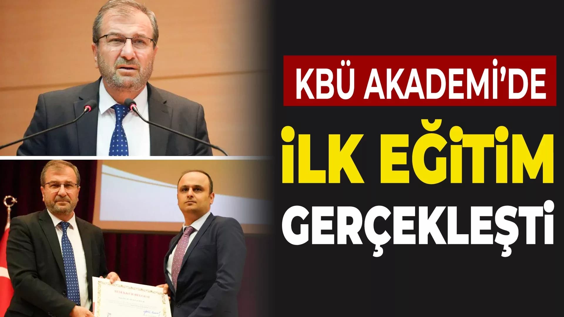 KBÜ Akademi, İlk Eğitimini Düzenledi