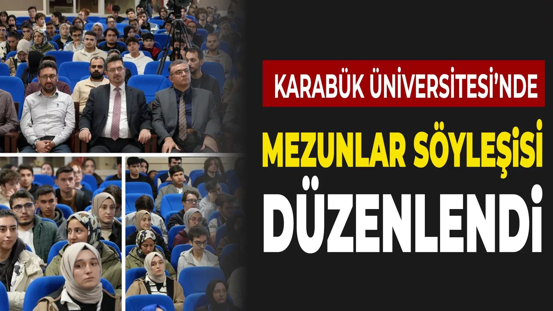 Geleneksel Mezunlar Söyleşisi Düzenlendi