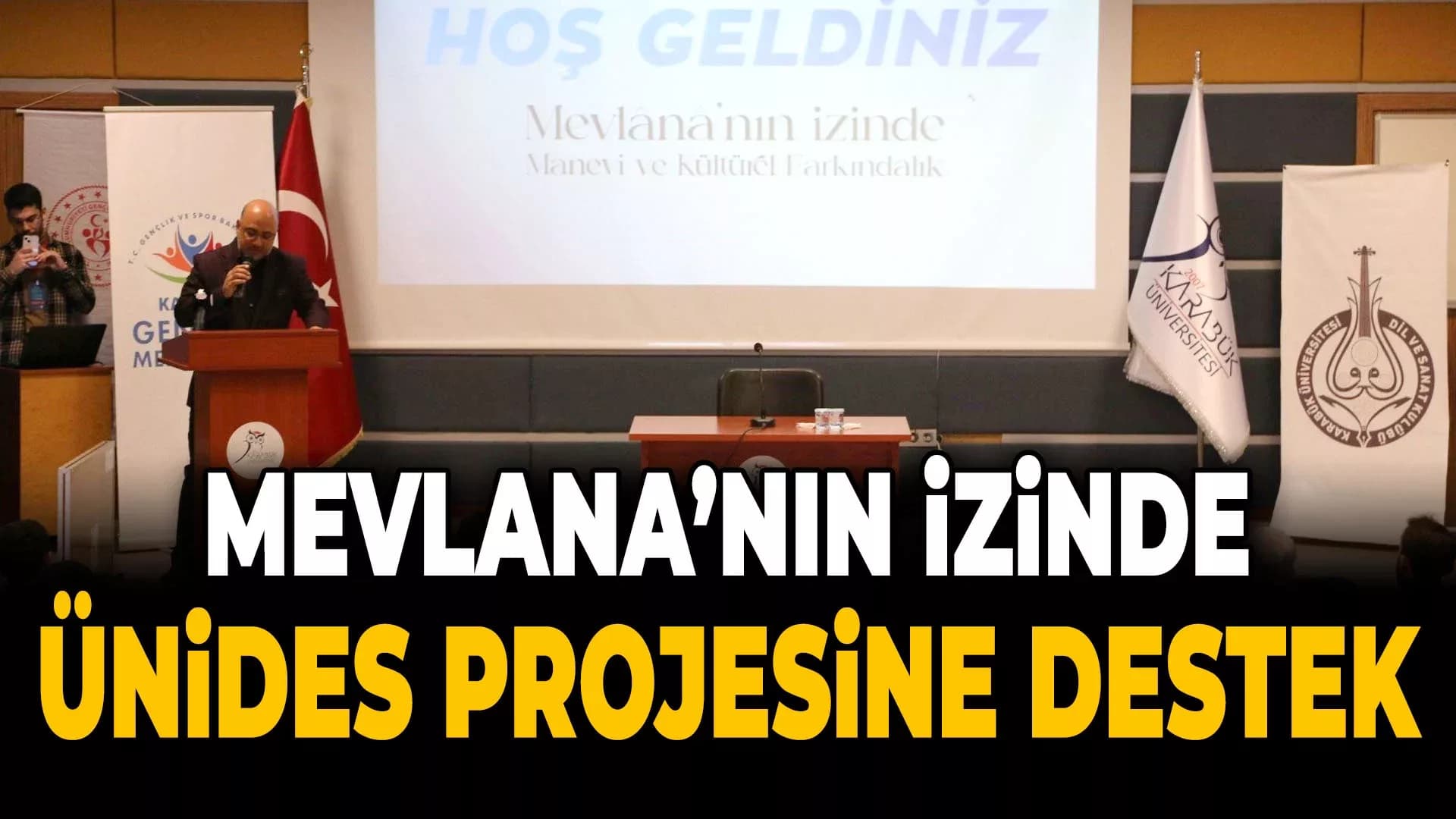 KBÜ'de ‘Mevlana’nın İzinde Manevi ve Kültürel Farkındalık’ Etkinliği