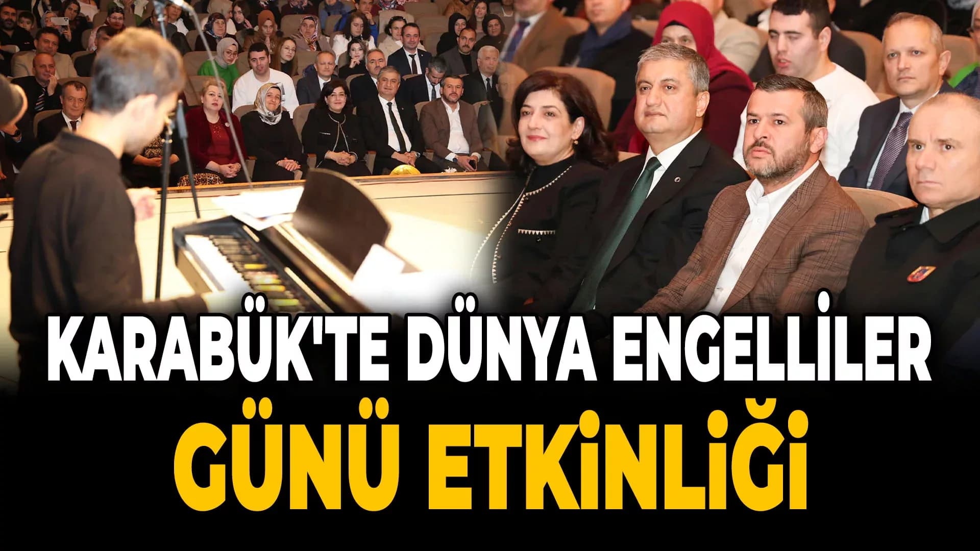 Karabük'te Engelli Bireyler Performanslarını Sergiledi