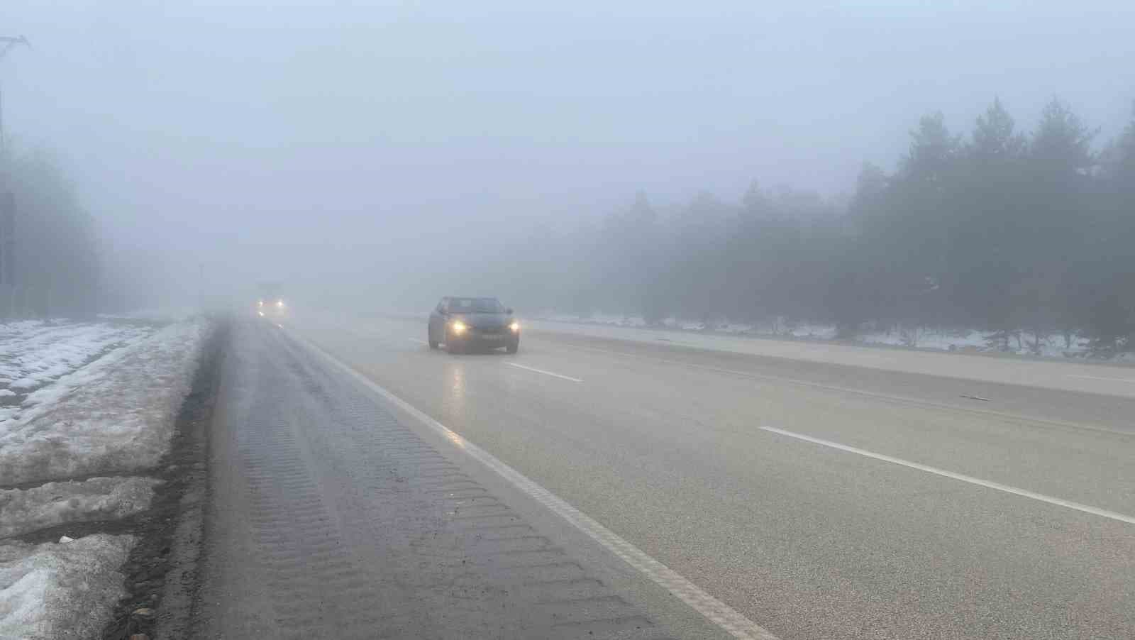 Kastamonu’da sis etkili oluyor