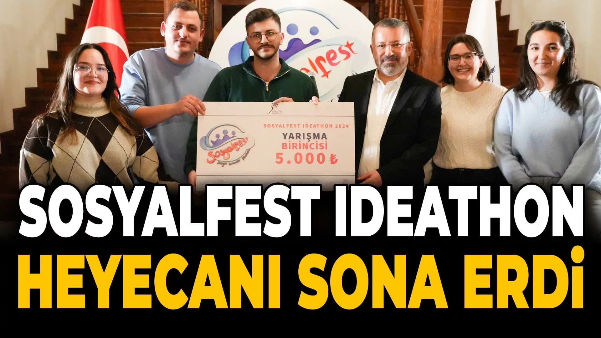 Sosyalfest Ideathon’da Dereceye Giren Projeler Ödüllerini Aldı
