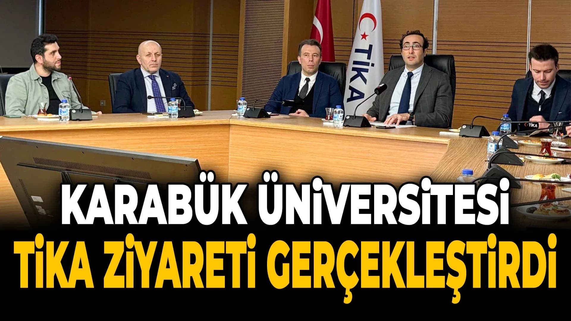 KBÜ Öğrencileri TİKA'da Teknik İncelemelerde Bulundu