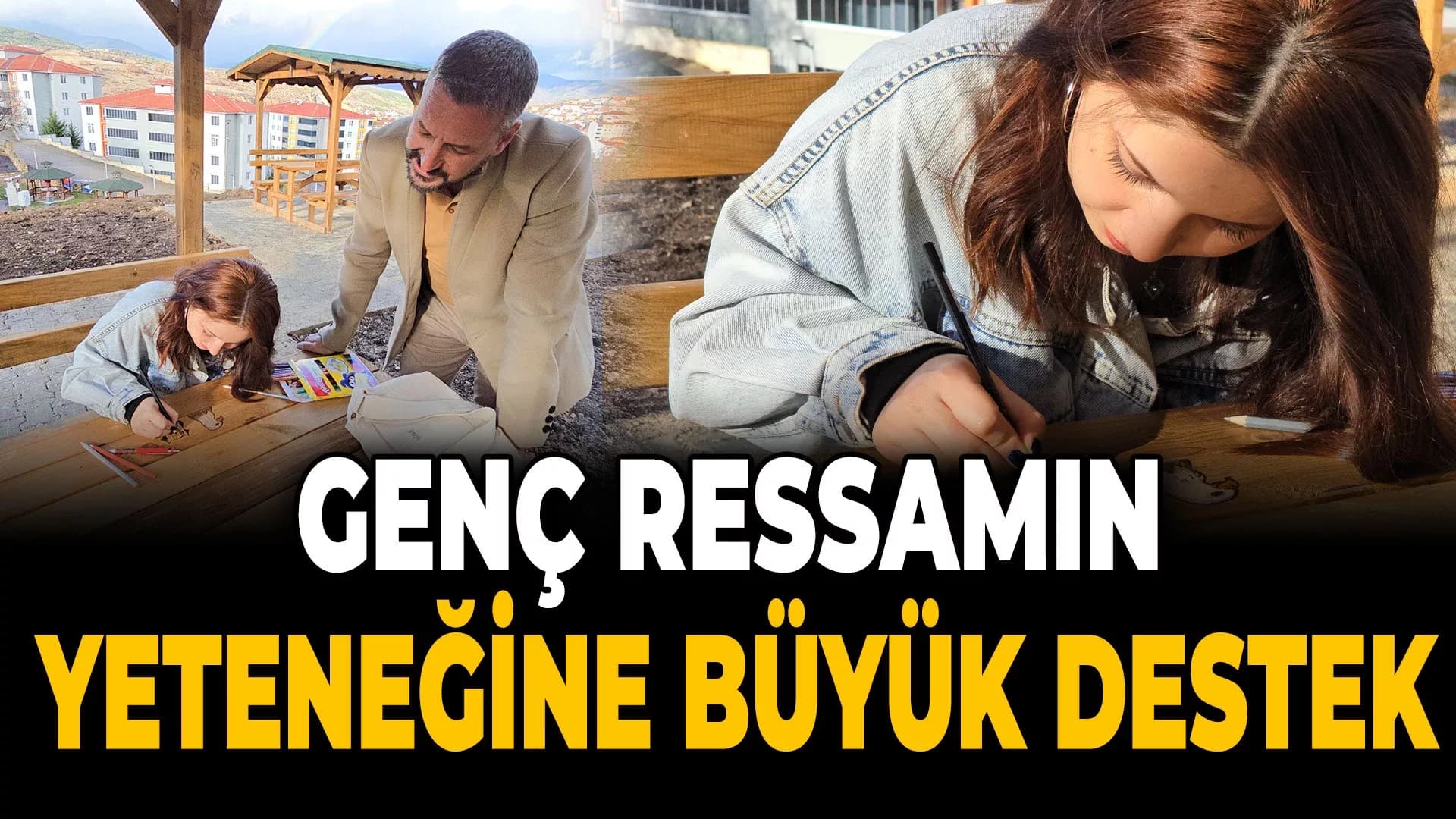 Başkan Cıva'dan Genç Sanatçıya İş Çağrısı
