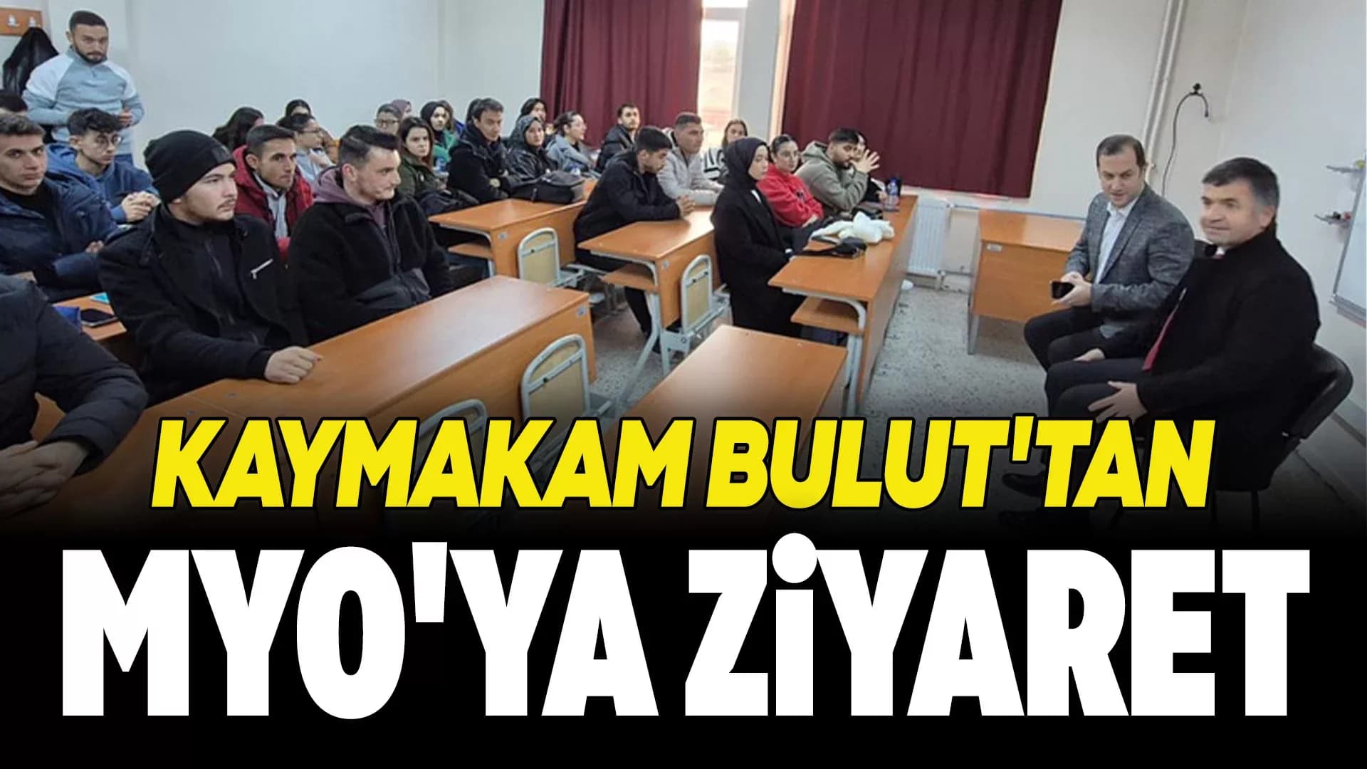 Eflani Kaymakamı’ndan MYO'ya Ziyaret